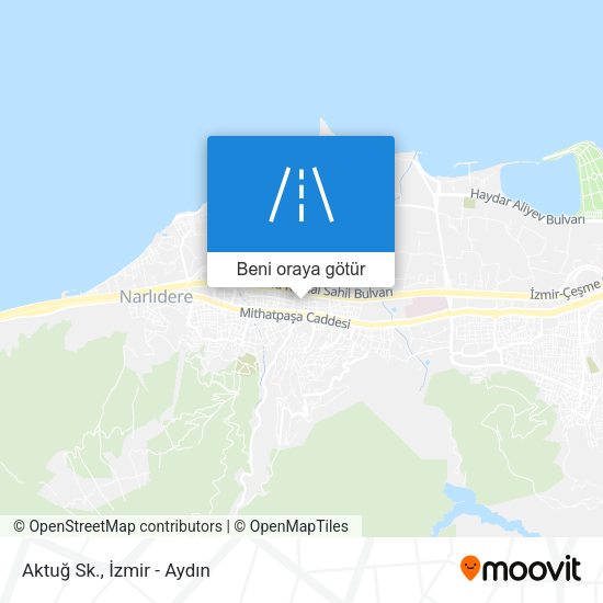 Aktuğ Sk. harita
