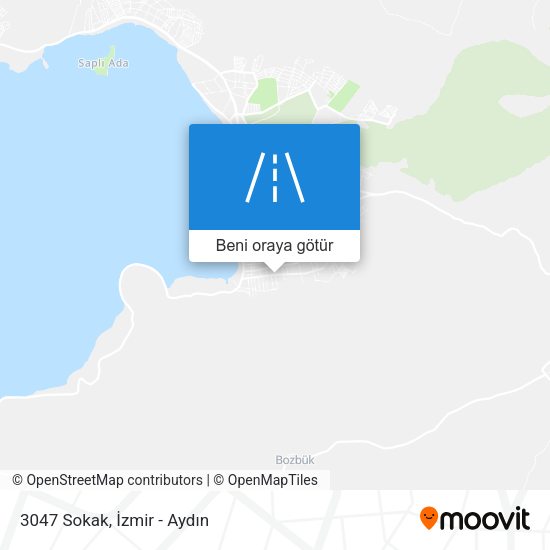 3047 Sokak harita