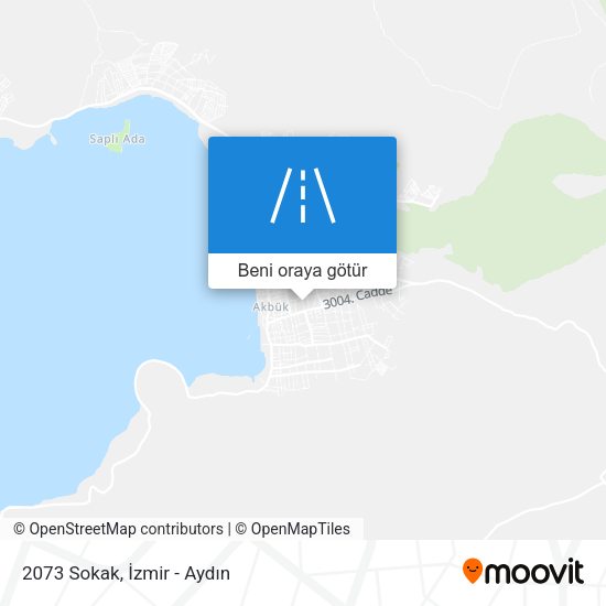 2073 Sokak harita