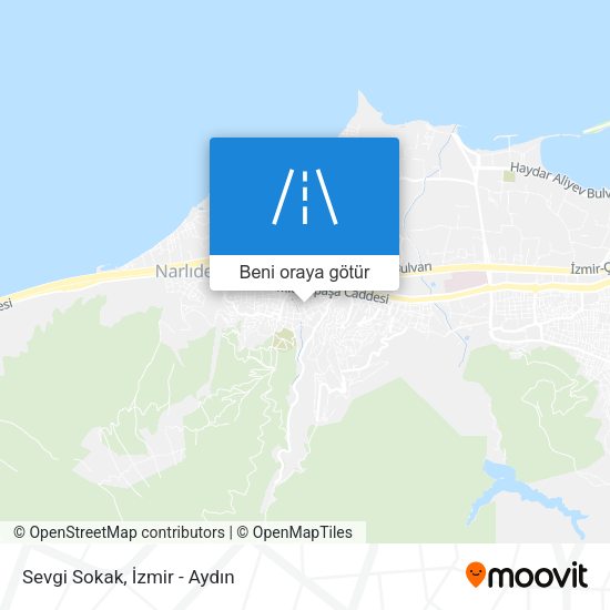Sevgi Sokak harita