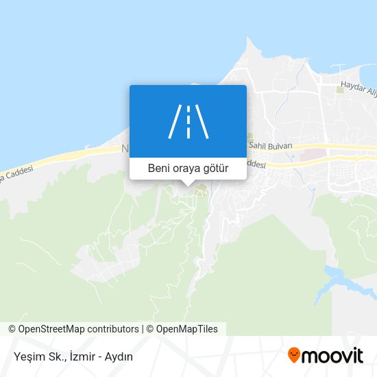 Yeşim Sk. harita