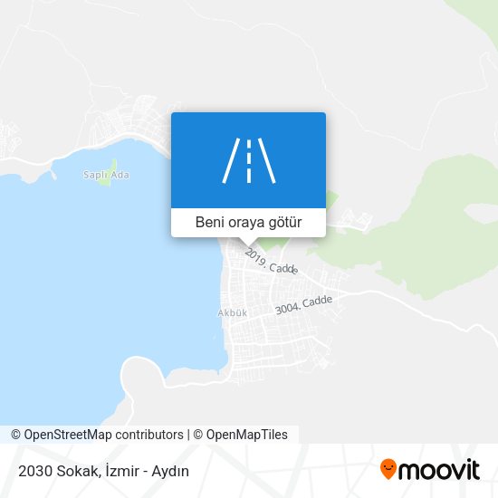 2030 Sokak harita