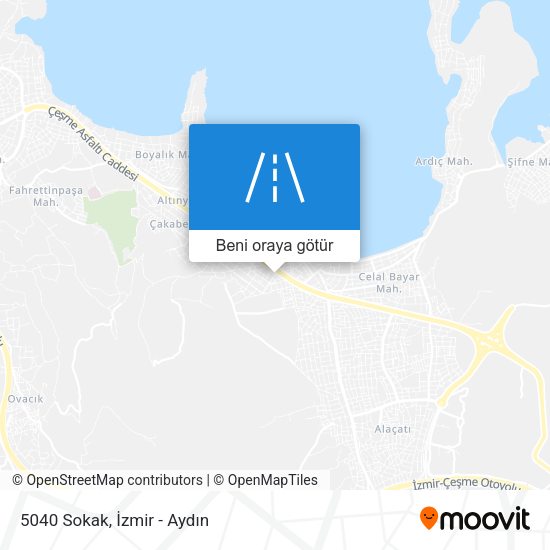 5040 Sokak harita