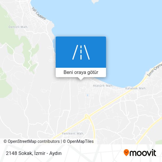 2148 Sokak harita