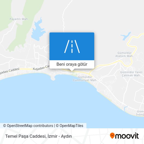 Temel Paşa Caddesi harita