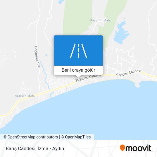 Barış Caddesi harita