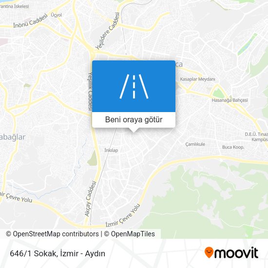 646/1 Sokak harita