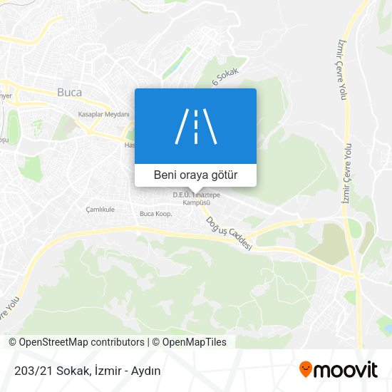 203/21 Sokak harita