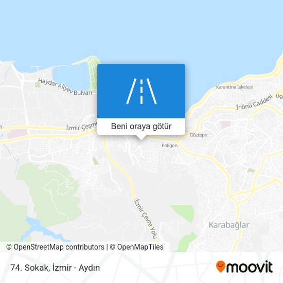 74. Sokak harita