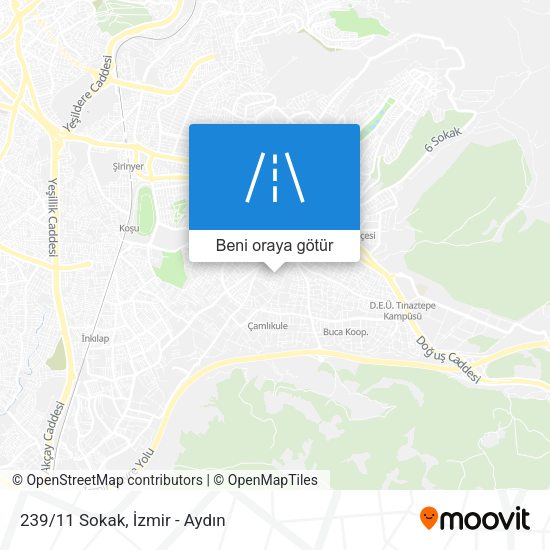 239/11 Sokak harita