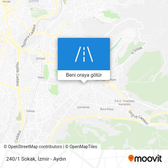 240/1 Sokak harita