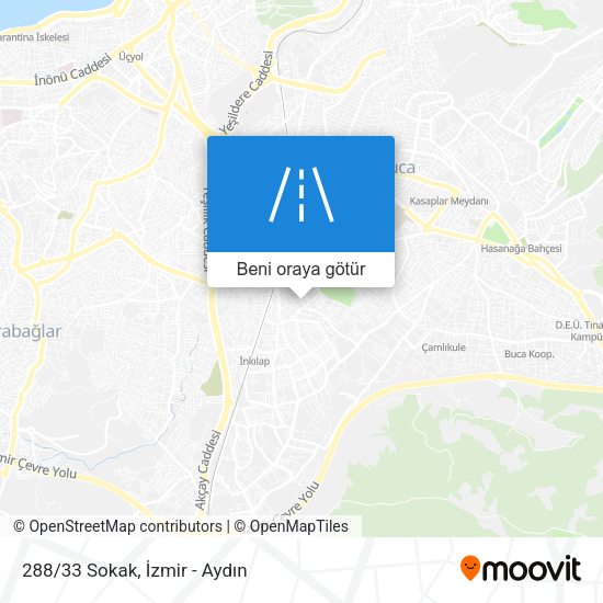 288/33 Sokak harita