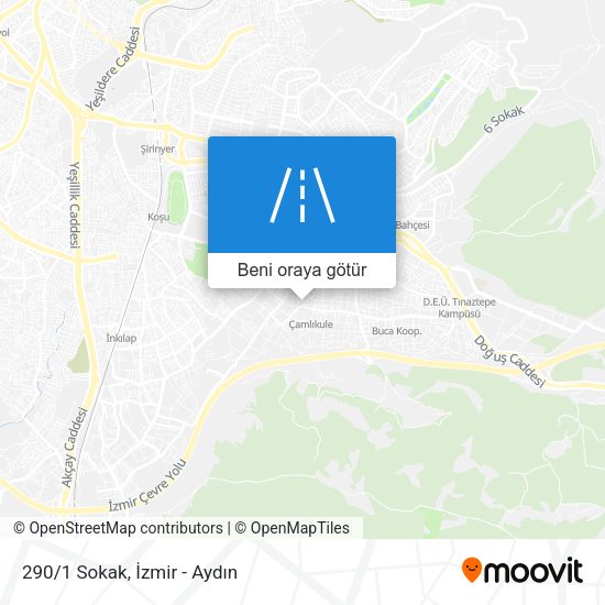 290/1 Sokak harita