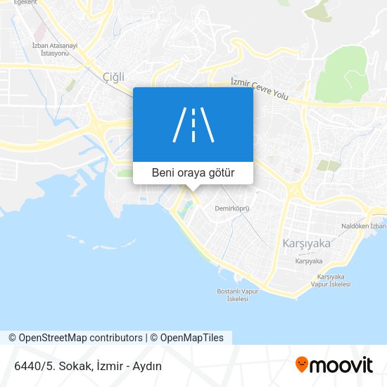 6440/5. Sokak harita