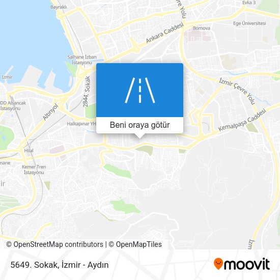 5649. Sokak harita