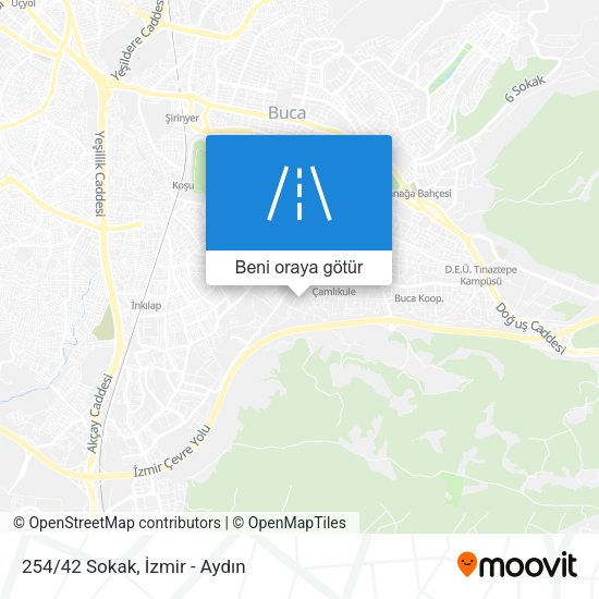 254/42 Sokak harita