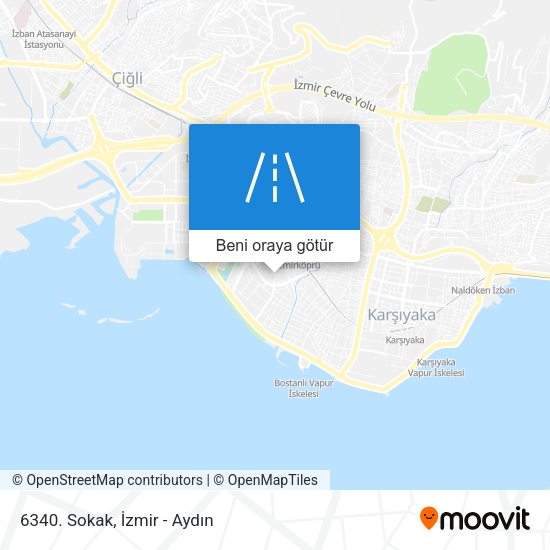 6340. Sokak harita