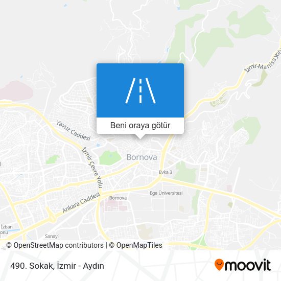 490. Sokak harita