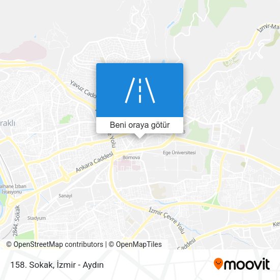 158. Sokak harita