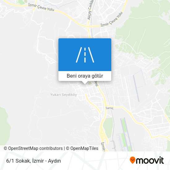 6/1 Sokak harita