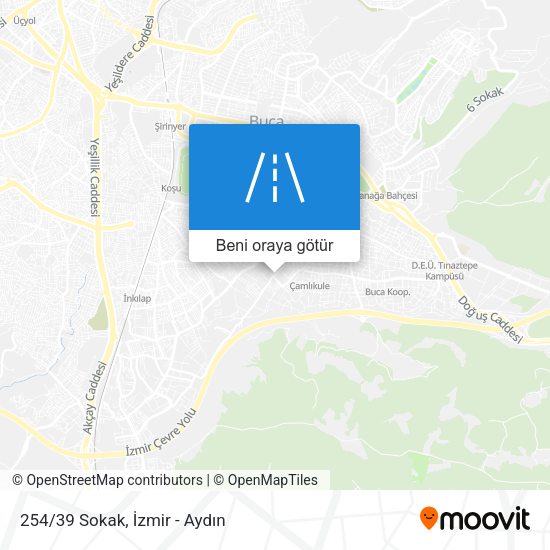 254/39 Sokak harita