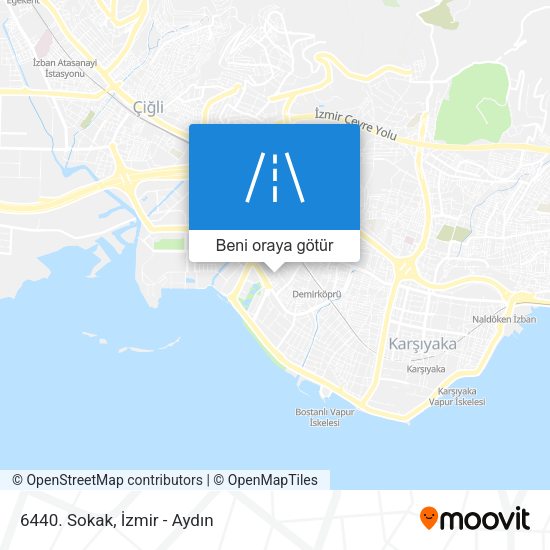 6440. Sokak harita