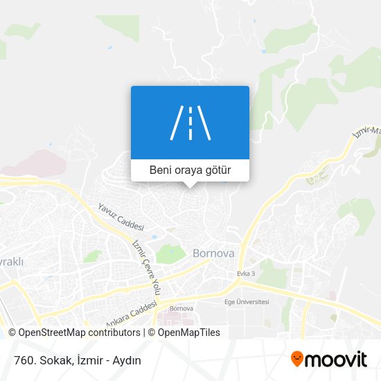760. Sokak harita