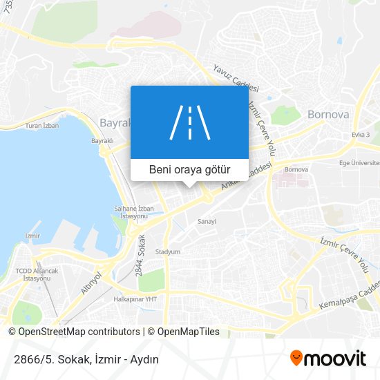 2866/5. Sokak harita
