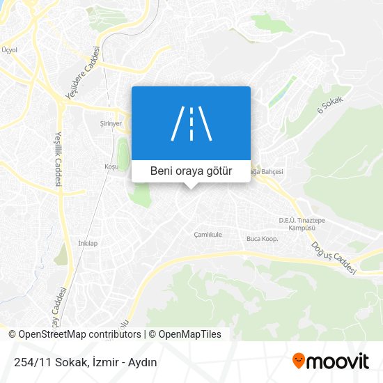 254/11 Sokak harita