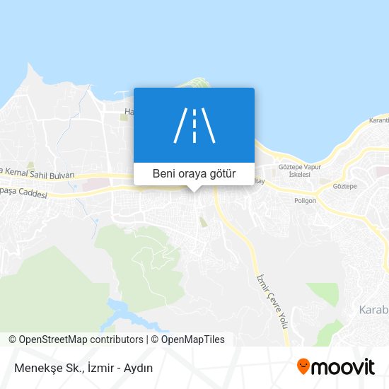 Menekşe Sk. harita