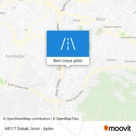 687/7 Sokak harita