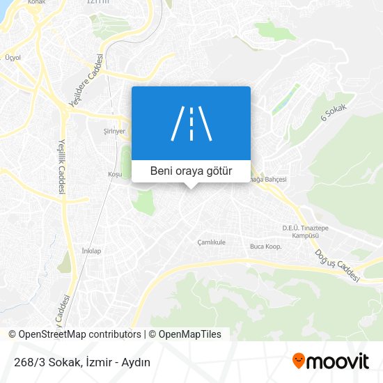 268/3 Sokak harita