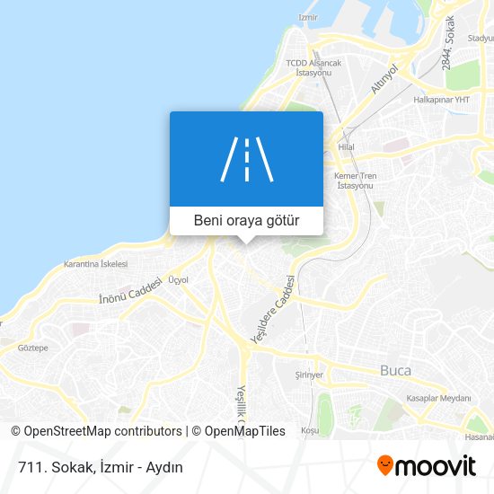 711. Sokak harita