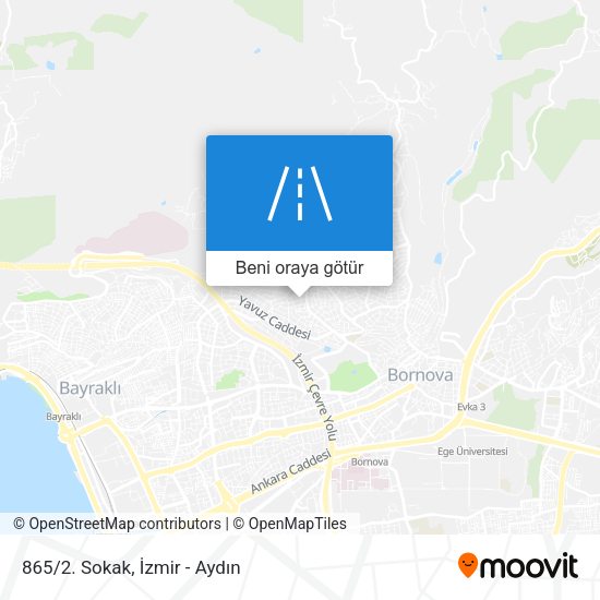 865/2. Sokak harita