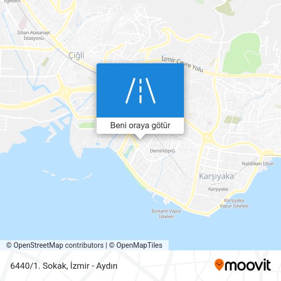 6440/1. Sokak harita