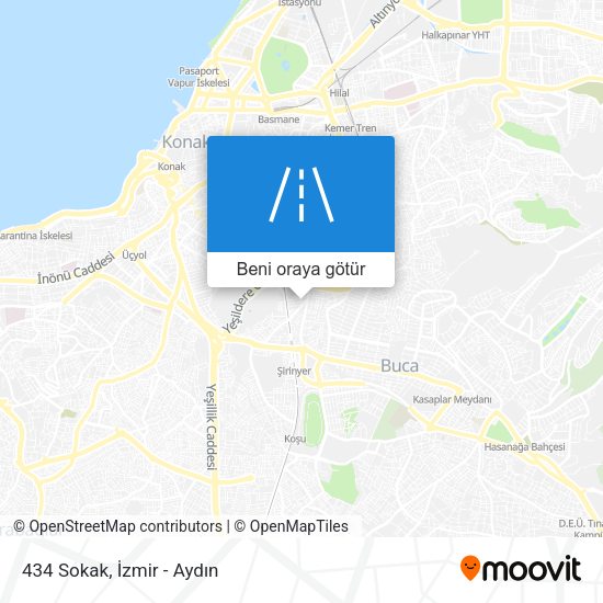 434 Sokak harita