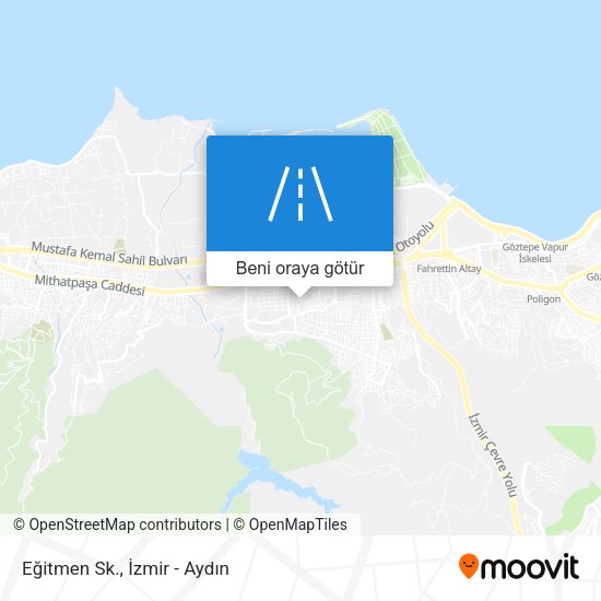 Eğitmen Sk. harita