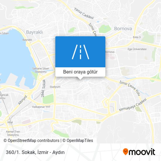360/1. Sokak harita