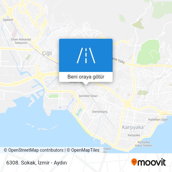 6308. Sokak harita