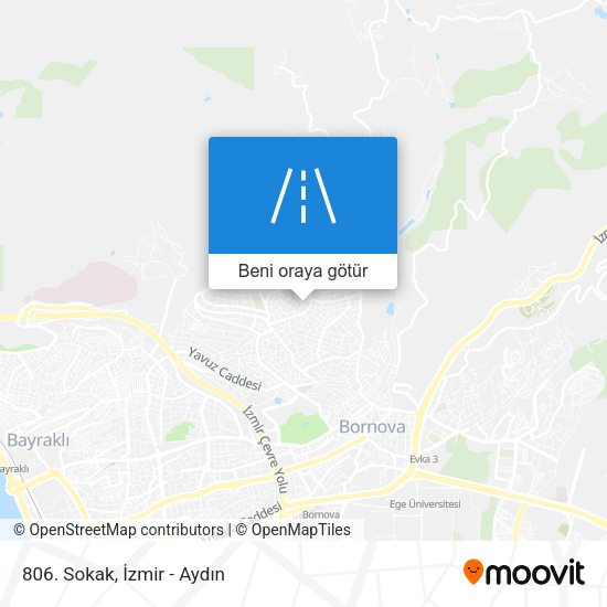 806. Sokak harita