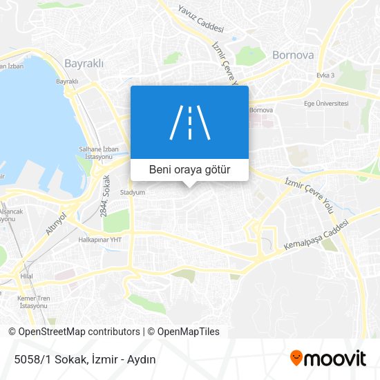 5058/1 Sokak harita