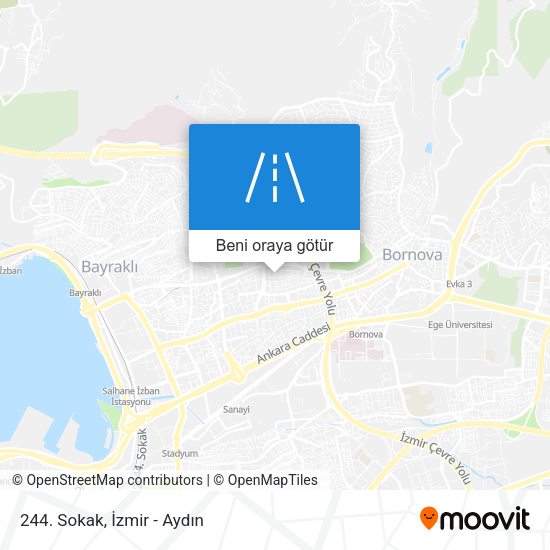 244. Sokak harita