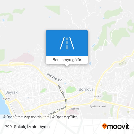 799. Sokak harita