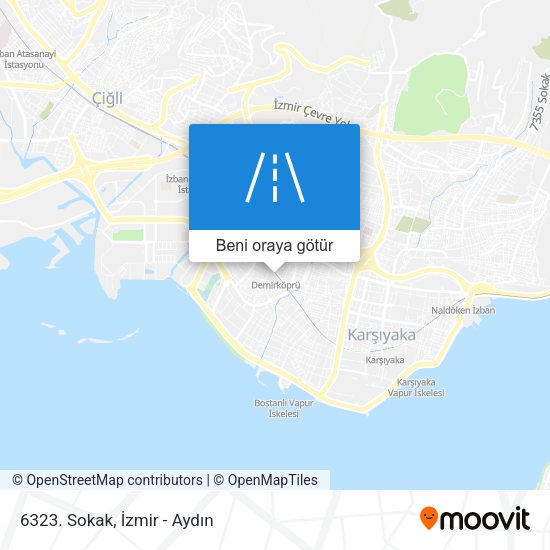 6323. Sokak harita