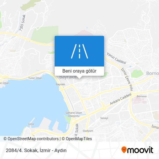 2084/4. Sokak harita