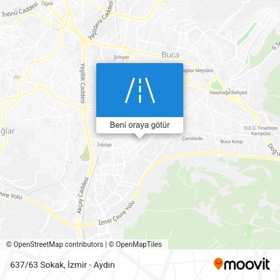 637/63 Sokak harita