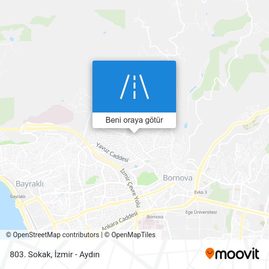 803. Sokak harita