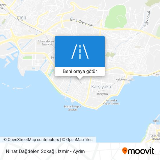Nihat Dağdelen Sokağı harita