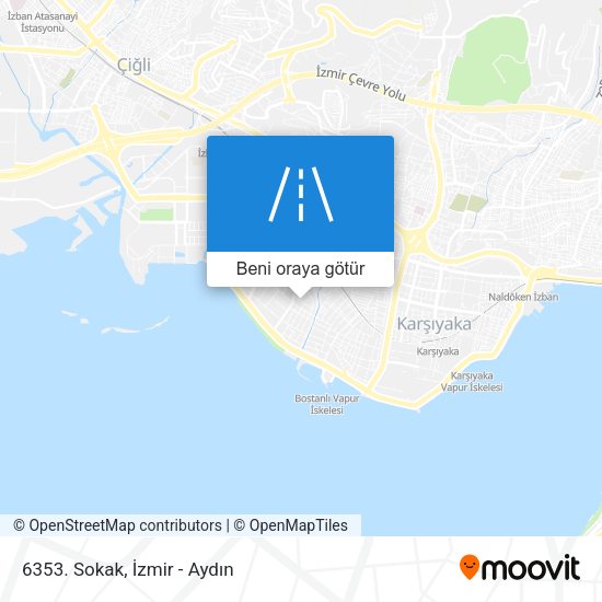 6353. Sokak harita