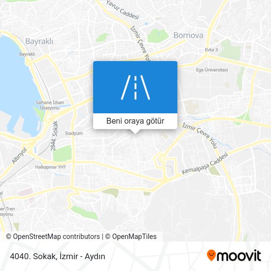 4040. Sokak harita
